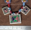 Старое афганское племенное колье,  украшения Кучи (Kuchi Tribal Jewelry)