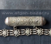 Афганское племенное колье-амулет, украшения Кучи (Kuchi Jewellery)