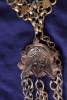 Колье с подвеской, сделанное из деталей старых афганских украшений. Автор - Алек