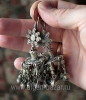Старые кашмирские серьги. Пакистан (Кашмир) - племена Кучи (Kuchi jewelery), 20-