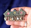 Заколка для волос - племенные украшения Кучи (Tribal Kuchi Jewelry. Афганистан и