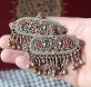 Пара заколок для волос. Индия или Пакистан (Кашмир), племена Кучи, 20-й век