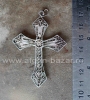 Старинная балканская филигранная подвеска - нательный крест