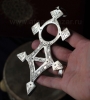 Массивный туарегский амулет Tahoua cross. Марокко, современная работа