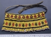 Колье из бисера с металлическими бубенчиками (Kuchi Tribal Beadwork). Афганистан