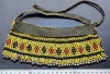 Колье из бисера с металлическими бубенчиками (Kuchi Tribal Beadwork). Афганистан