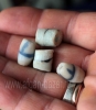 Африканские стеклянные бусины Кробо - African Ghana Krobo Beads. Лот из четырех 