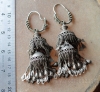 Афганские племенные серьги - височные подвески