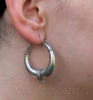 Индийские серьги-лунницы. Индия, первое десятилетие 21 в.