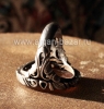 Иранский мужской перстень с сердоликом и каллиграфической надписью - 113 сурой К
