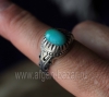 Иранский мужской перстень с бирюзой. Иран, современная работа