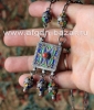 Колье с кораллами и перегородчатой эмалью. Алжир, Кабилья, вторая половина 20-го