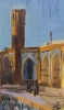 Александр Емельянов. "Иран, Кашан". Фанера, масло