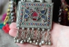 Старое кашмирское племенное колье с амулетами Тавиз (Tribal Kuchi Jewelry). Паки