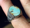 Иранский мужской перстень с бирюзой. Иран, современная работа