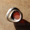 Иранский винтажный мужской перстень с  сердоликом. Иран, 20 в.