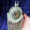 Пуштунская племенная подвеска - амулет.  Украшения Кучи (Kuchi jewelry). Пакиста
