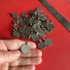 этническая фурнитура для расшивки костюма. Монеты.