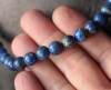 Афганские бусы из природного лазурита. Афганистан или Пакистан, современная рабо