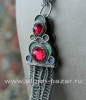 Марокканское колье  "Derga selsela" (درقة سلسلة) с бусиной-амулетом "Taghamout"