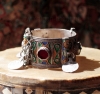 Марокканский браслет с горячей перегородчатой эмалью.  Марокко, Тизнит, 20 век