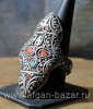 Непальский перстень с инкрустацией