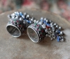 Пара афганских колец для волос - украшения Кучи. (Tribal Kuchi Jewelry)