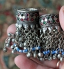 Пара афганских колец для волос - украшения Кучи. (Tribal Kuchi Jewelry)