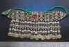 Афганская нашейная повязка-чокер - племенные украшения Кучи (Tribal Kuchi Jewelr