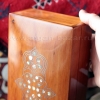 Шкатулка из кедра с инкрустацией. Марокко, современная работа