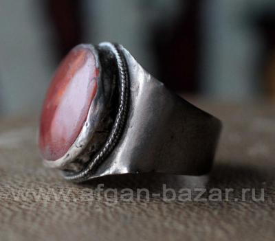 Перстень сердолик туркмены